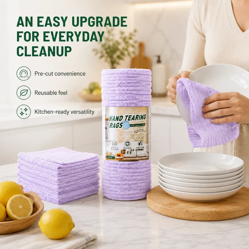 Lazy Disposable Cleaning Cloths Roll