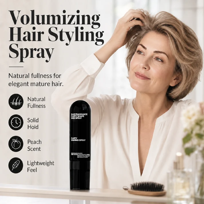 Fuller-looking hair after styling