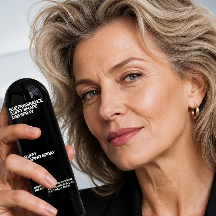 Natural-looking volume with Clenohome styling spray