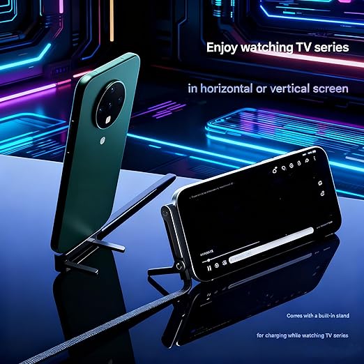 2-In-1 Invisible -240W Fast Charging Cable + Built‑In Invisible Stand