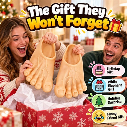 🔥 Last Day 49% OFF – Barefoot Prank Slippers✈️Buy 2 Free shipping✈️