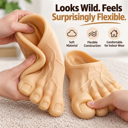 🔥 Last Day 49% OFF – Barefoot Prank Slippers✈️Buy 2 Free shipping✈️
