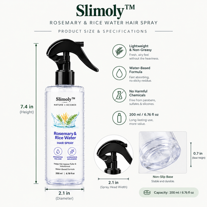 Nature x Science Rosemary Water and Rice Water | 200 ml