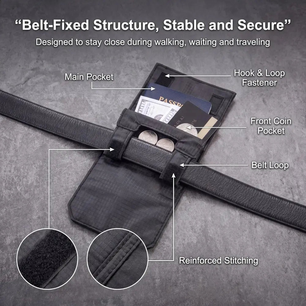 Anti-Theft Passport Pouch details