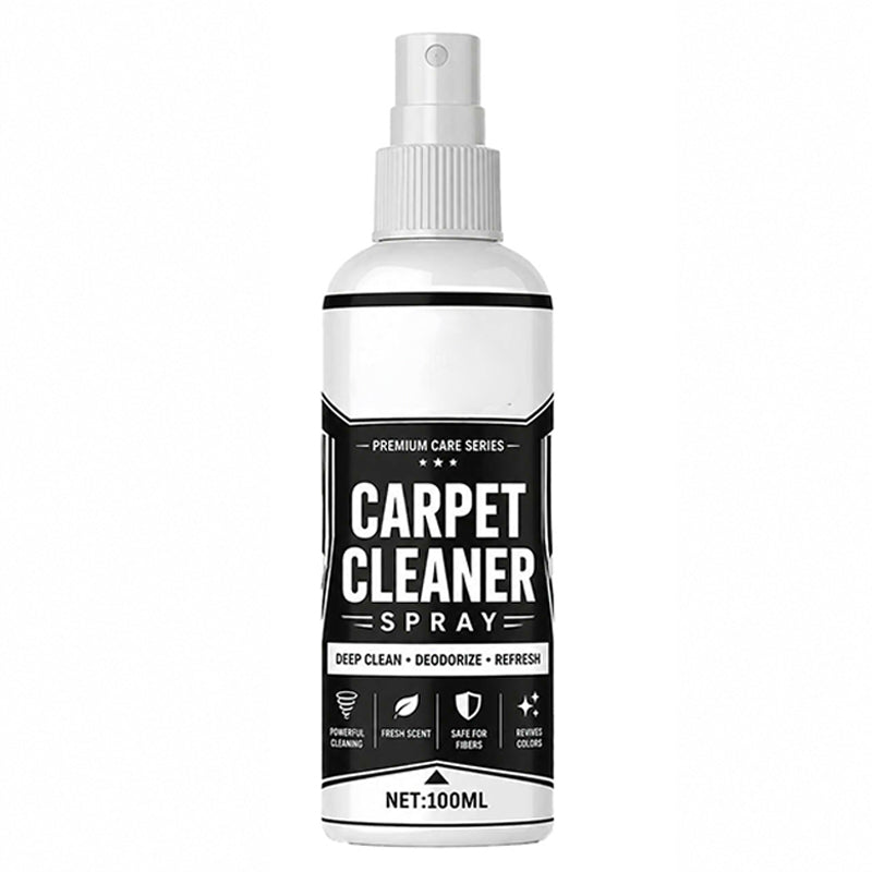 🥳2026 HOT SALE🥳💞50K+ SOLD! 🧼💨  Deep Clean Carpet & Fabric Spray – Micro‑foam lifts embedded dirt & stains, neutralises odours. Great for carpets, upholstery & car interiors – spot clean with ease! 🏠✨